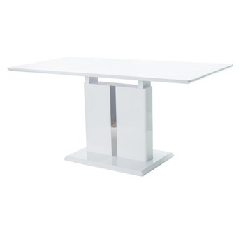 SELSEY Stół rozkładany Vilar 110-150x75 cm biały
