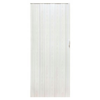 Drzwi harmonijkowe 004-100-04 biały dąb 100 cm