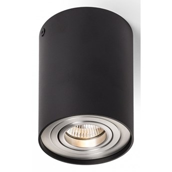 MILANO I sufitowa czarna matowa aluminium szczotkowane 230V GU10 35W kod: R12681