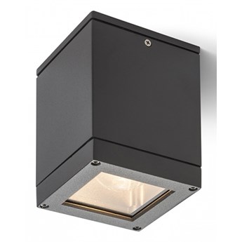 QUADRA M sufitowa antracyt 230V E27 75W IP54 kod: R10385