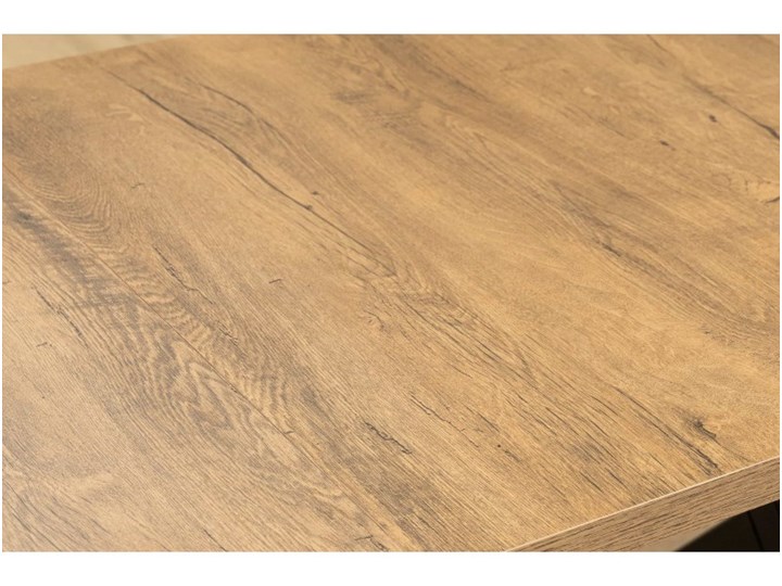 Duży Stół LOFT Rozkładany Metalowe Nogi 230/150x80 Stal Szerokość 80 cm Płyta laminowana Tworzywo sztuczne Długość 150 cm Długość 80 cm Płyta MDF Rozkładanie Rozkładane