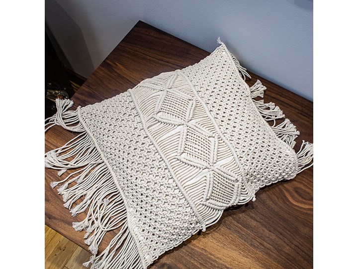 Poszewka na poduszkę 50x50 cm kolor natural Poszewka dekoracyjna Bawełna Kategoria Poduszki i poszewki dekoracyjne