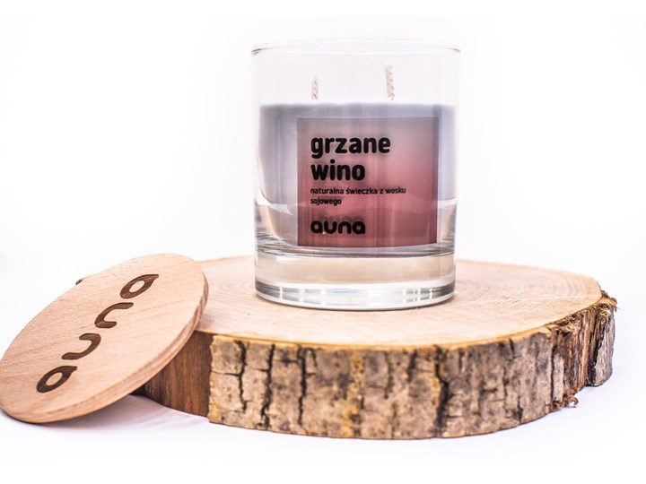 Świeczka Grzane Wino, Auna Kategoria Świeczniki i świece Świeca zapachowa Świeca Kolor Różowy