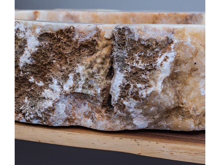 Umywalka Onyx (59 cm x 40 cm) , My Love Bali Szkło Stal Porcelana Kamień naturalny Marmur Drewno Kategoria Umywalki