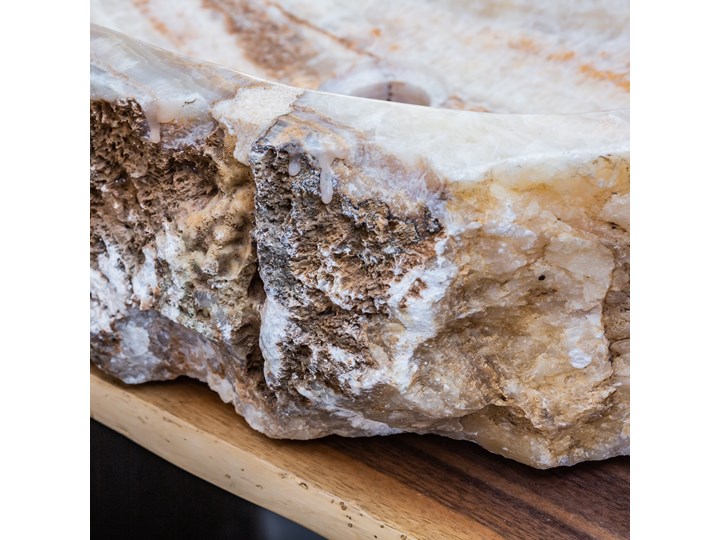 Umywalka Onyx (59 cm x 40 cm) , My Love Bali Marmur Drewno Kamień naturalny Szkło Stal Porcelana Kategoria Umywalki