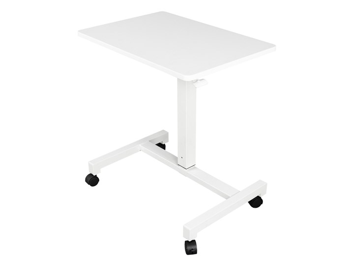 SELSEY Biurko z regulacją manualną Bakias mobilne 69x48 cm Stal Biurko regulowane Płyta MDF Szerokość 69 cm Biurko tradycyjne Pomieszczenie Biuro