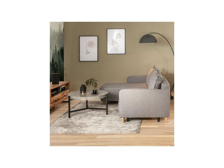 Salony Agata Dywan KEMER 120x170 cm SZARY 120x170 Pomieszczenie Sypialnia Poliester Syntetyk Dywany Prostokątny Kategoria Dywany