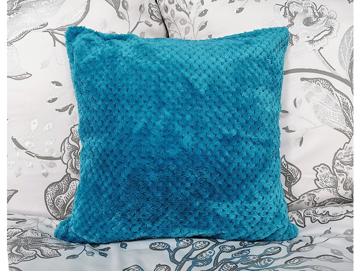 Poszewka Charm turkus jasny 28 Kategoria Poduszki i poszewki dekoracyjne 40x40 cm Poszewka dekoracyjna Poliester Kolor