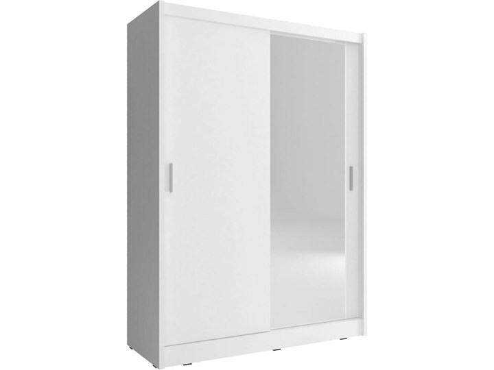 Szafa przesuwna Maja I lustro 150cm biały - Meb24.pl Pomieszczenie Garderoba Szerokość 150 cm Wysokość 200 cm Płyta laminowana Płyta MDF Pomieszczenie Przedpokój