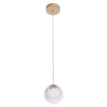 Pojedyncza lampa wisząca ZOE złota