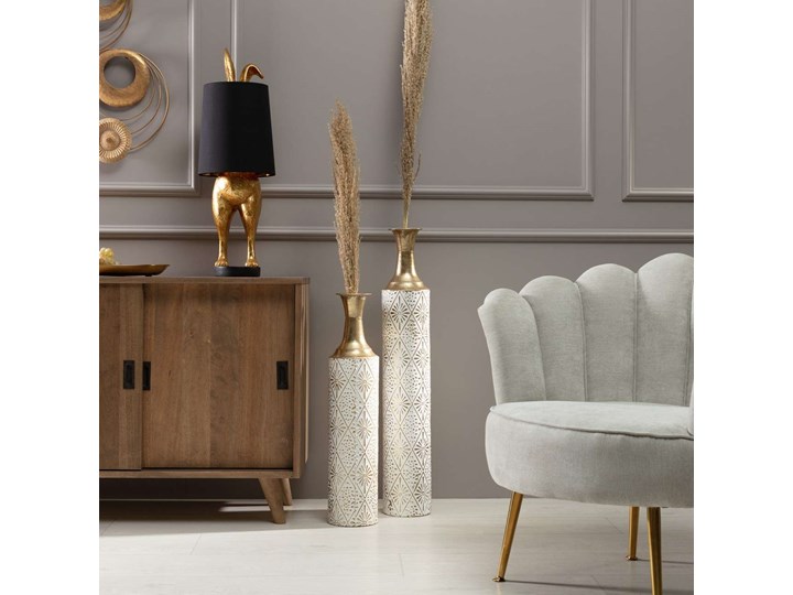 Wazon Nilay 89cm, 15 x 89 cm Kategoria Wazony Metal Kolor Złoty
