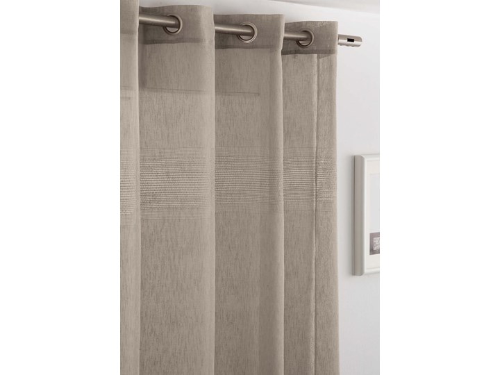 Zasłona Antilo Fundeco Indian Taupe 140x260 cm Kategoria Zasłony Poliester Typ Zasłony gotowe
