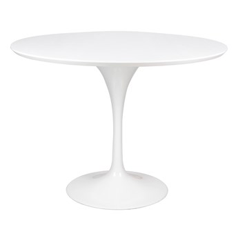 Stół TULIP PREMIUM 100 biały - MDF, metal