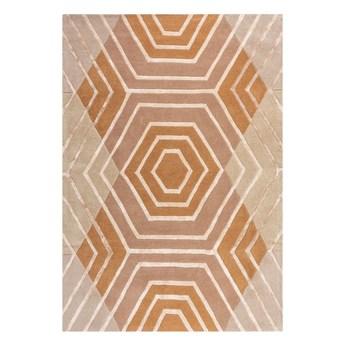 Beżowy dywan wełniany Flair Rugs Harlow, 160x230 cm