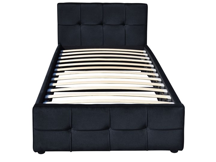 Łóżko tapicerowane 90x200 Bella / kolor do wyboru Metal Drewno Kategoria Łóżka do sypialni