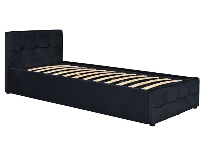 Łóżko tapicerowane 90x200 Bella / kolor do wyboru Kategoria Łóżka do sypialni Metal Drewno Kolor Szary