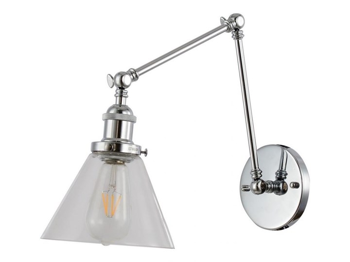 Kinkiet Lumina Deco LDW 6801-2 (PR+GR) Nubi Pro W2 Metal Szkło Kategoria Lampy ścienne