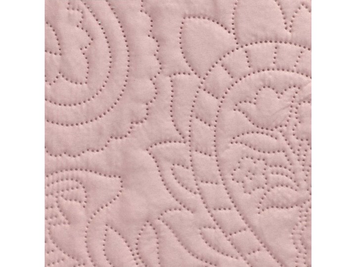 Narzuta GOTA NEW z wytłoczeniami różowa 200x220 cm - Homla Wzór Pikowany Poliester Kolor Różowy