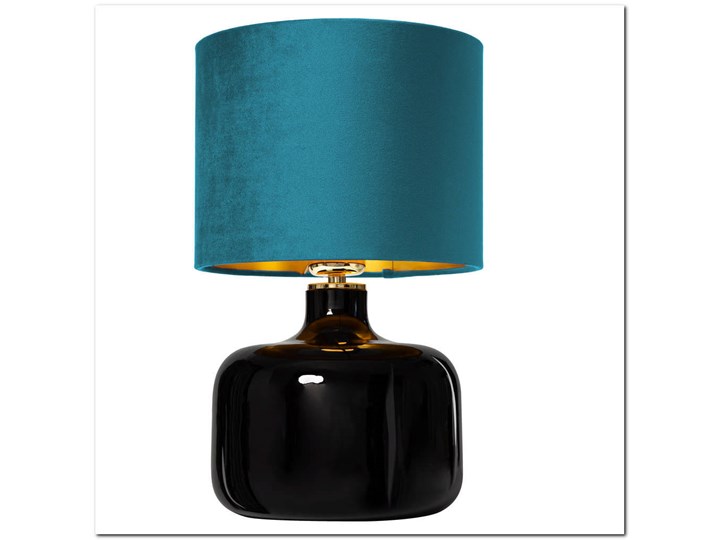 Kaspa - Lampa stojąca - Lora - morski Lampa z abażurem Lampa LED Kategoria Lampy stołowe