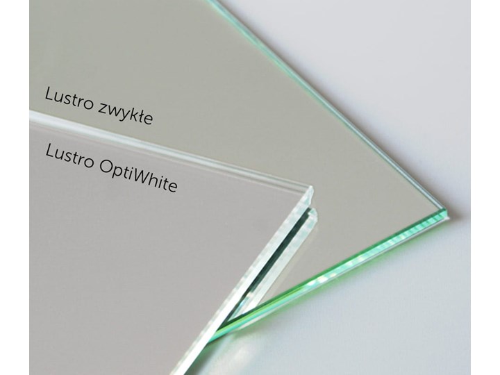 Lustro Credo Linea w ramie z mosiądzu Lustro z ramą Styl Glamour