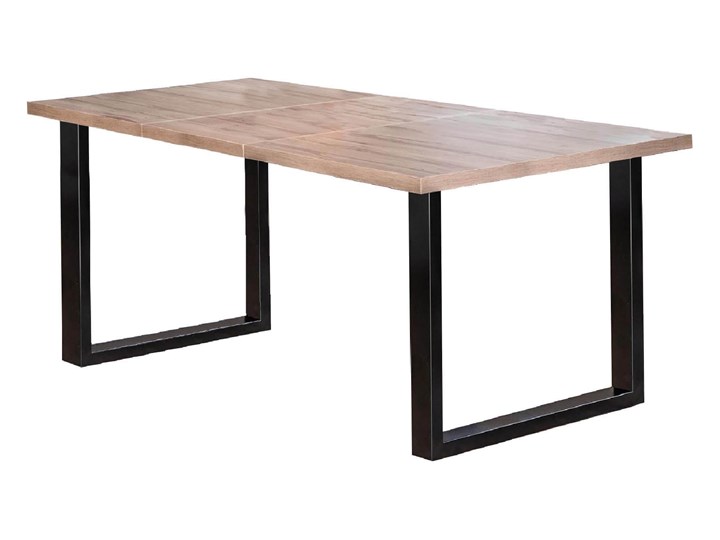 Stół rozkładany do jadalni FIORD 160/260x90 Jesion Kategoria Stoły kuchenne Szerokość 90 cm Drewno Długość 90 cm Długość 160 cm Szerokość 160 cm Wysokość 75 cm Metal Pomieszczenie Stoły do salonu