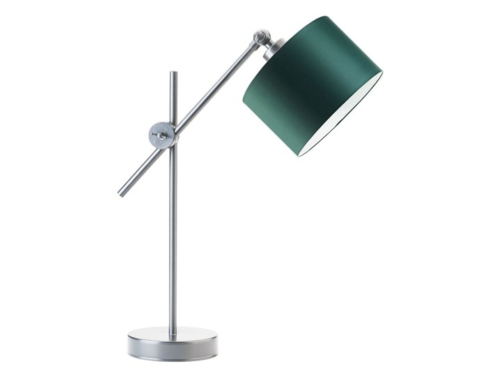 LAMPA NA STOLIK BIURKOWA SOLTE CLASSIC Wysokość 50 cm Stal Lampa biurkowa Lampa z abażurem Styl Nowoczesny