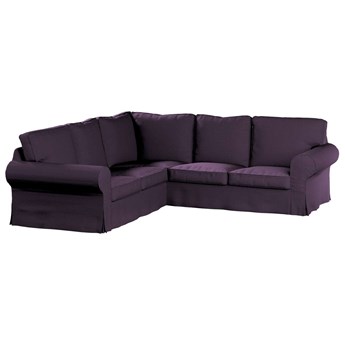 Pokrowiec na sofę narożną Ektorp, fioletowy szenil, 240/136 x 82 x 73 cm, Living