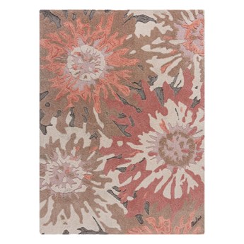 Brązowo-różowy dywan Flair Rugs Soft Floral, 120x170 cm