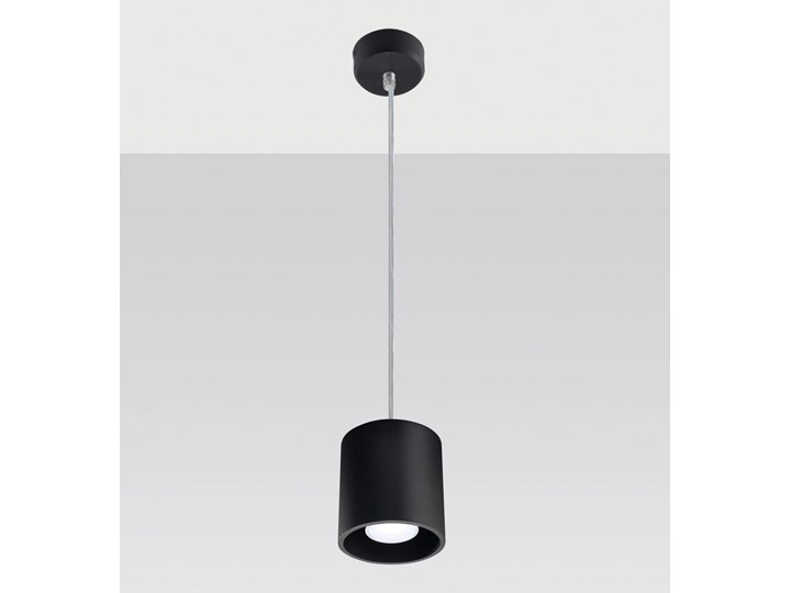 Lampa Wisząca ORBIS 1 Czarny Funkcje Brak dodatkowych funkcji Lampa z kloszem Kategoria Lampy wiszące