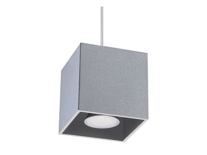 Lampa Wisząca QUAD 1 Szary Lampa z kloszem Funkcje Brak dodatkowych funkcji Kategoria Lampy wiszące