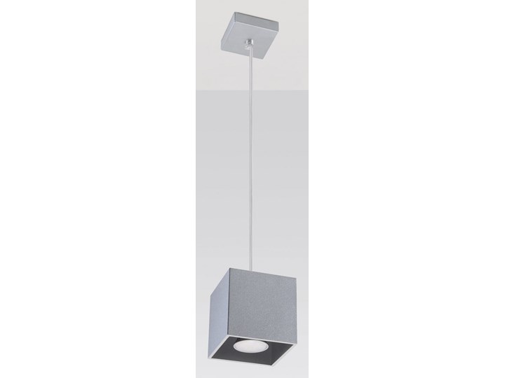 Lampa Wisząca QUAD 1 Szary Lampa z kloszem Funkcje Brak dodatkowych funkcji Kategoria Lampy wiszące