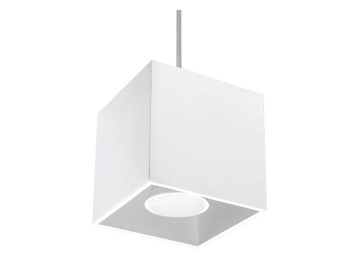 Lampa Wisząca QUAD 1 Biały Lampa z kloszem Funkcje Brak dodatkowych funkcji