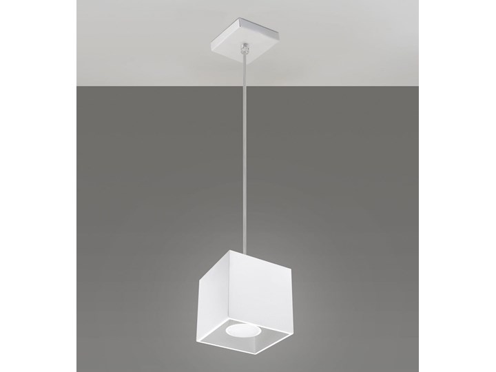 Lampa Wisząca QUAD 1 Biały Lampa z kloszem Funkcje Brak dodatkowych funkcji Kategoria Lampy wiszące
