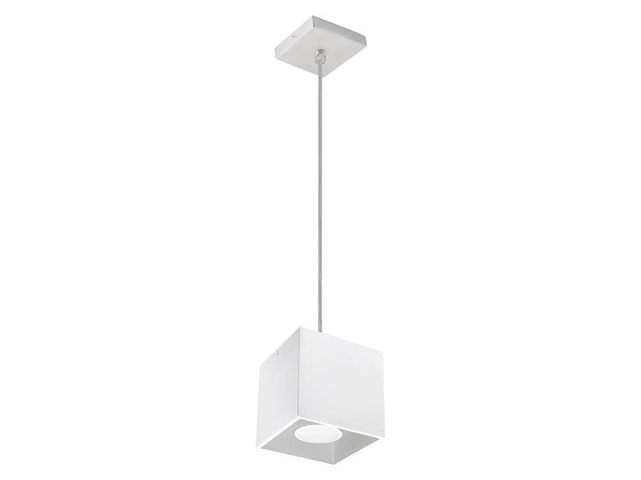 Lampa Wisząca QUAD 1 Biały Lampa z kloszem Funkcje Brak dodatkowych funkcji