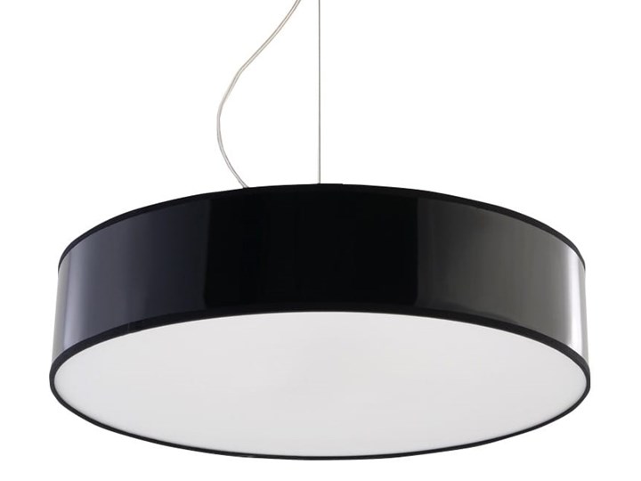 Lampa Wisząca ARENA 45 Czarna Lampa z kloszem Kolor Czarny Funkcje Brak dodatkowych funkcji