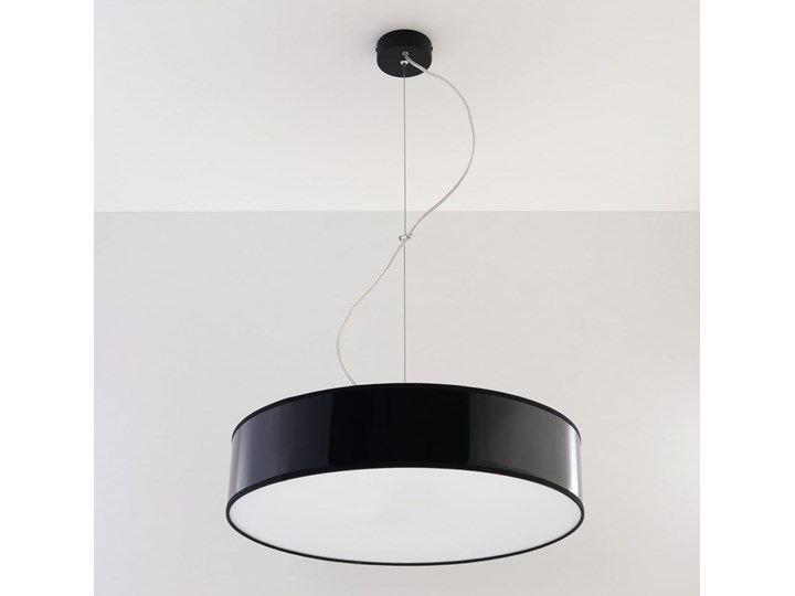 Lampa Wisząca ARENA 45 Czarna Lampa z kloszem Funkcje Brak dodatkowych funkcji Kolor Czarny