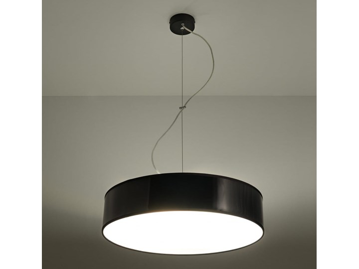 Lampa Wisząca ARENA 45 Czarna Lampa z kloszem Funkcje Brak dodatkowych funkcji