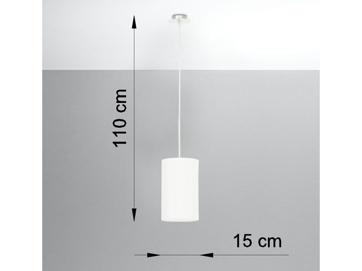 Żyrandol OTTO 15 biały Metal Stal Tkanina Lampa z kloszem Szkło Kategoria Lampy wiszące