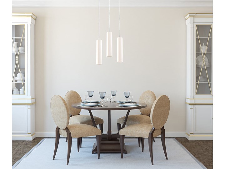 Lampa wisząca ceramiczna NANCY Ceramika Lampa z kloszem Kategoria Lampy wiszące