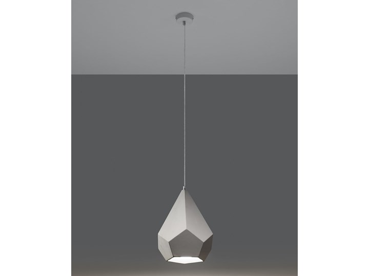 Lampa wisząca ceramiczna PAVLUS Lampa z kloszem Kategoria Lampy wiszące Ceramika Kolor Biały