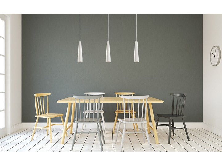 Lampa wisząca ceramiczna ELECTRA Kategoria Lampy wiszące Lampa z kloszem Ceramika Kolor Biały