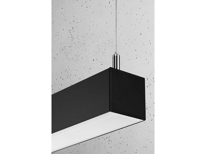 Lampa wisząca PINNE 150 czarna 3000K Kolor Czarny Kategoria Lampy wiszące