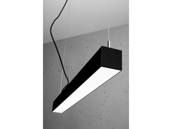 Lampa wisząca PINNE 150 czarna 3000K Kolor Czarny Kategoria Lampy wiszące