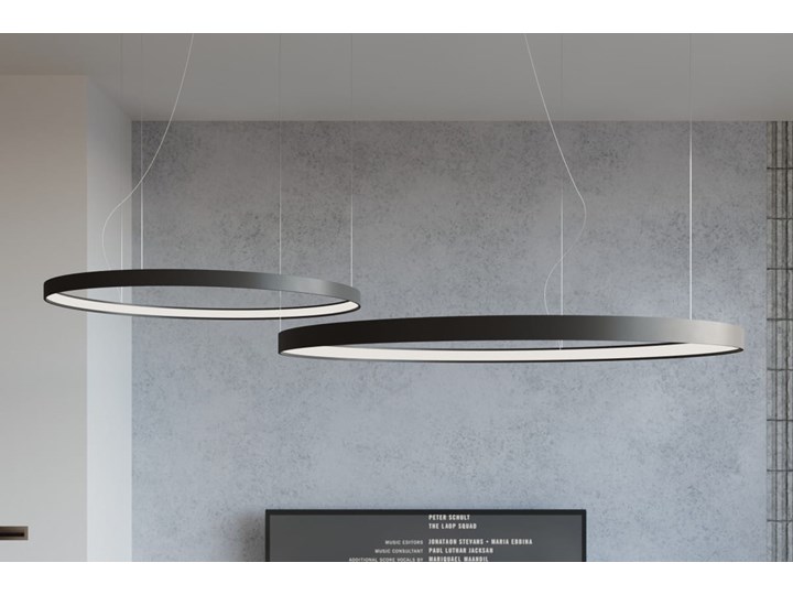 Żyrandol RIO 110 czarny LED 3000K Stal Metal Kategoria Lampy wiszące