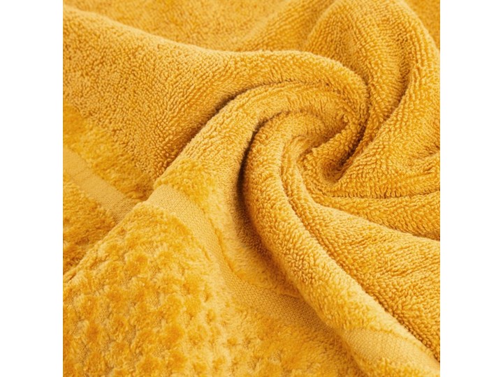Ręcznik bawełniany R146-05 Kategoria Ręczniki 50x90 cm Frotte Ręcznik kąpielowy Bawełna 30x50 cm Kolor Żółty