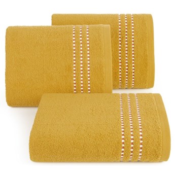 Ręcznik bawełniany musztardowy R147-10