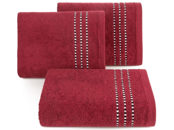 Ręcznik bawełniany czerwony R147-16 30x50 cm Frotte Ręcznik kąpielowy Bawełna 50x90 cm Kategoria Ręczniki