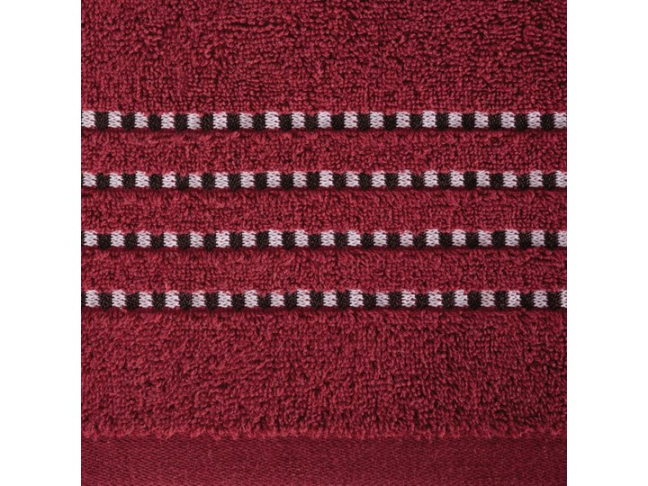 Ręcznik bawełniany czerwony R147-16 Ręcznik kąpielowy 30x50 cm Frotte Bawełna 50x90 cm Kategoria Ręczniki Kolor Fioletowy