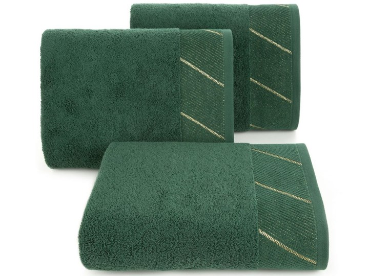 Ręcznik bawełniany zielony R150-06 50x90 cm 30x50 cm Bawełna Frotte Ręcznik kąpielowy Kategoria Ręczniki