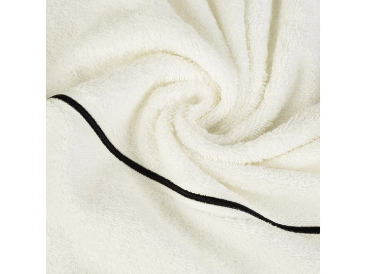 Ręcznik bambusowy kremowy R151-02 50x90 cm Bawełna Ręcznik kąpielowy Kolor Beżowy